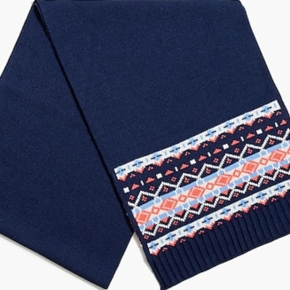 🌟HP🌟 J. Crew Factory 🧣Fair Isle Scarf - Picture 7 of 7
